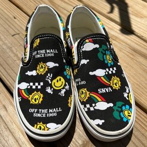 Vans slip on Smiley